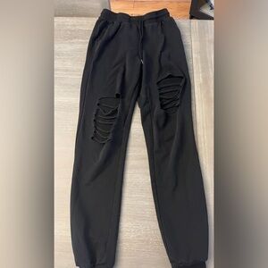 Ripped Sweatpants Medium